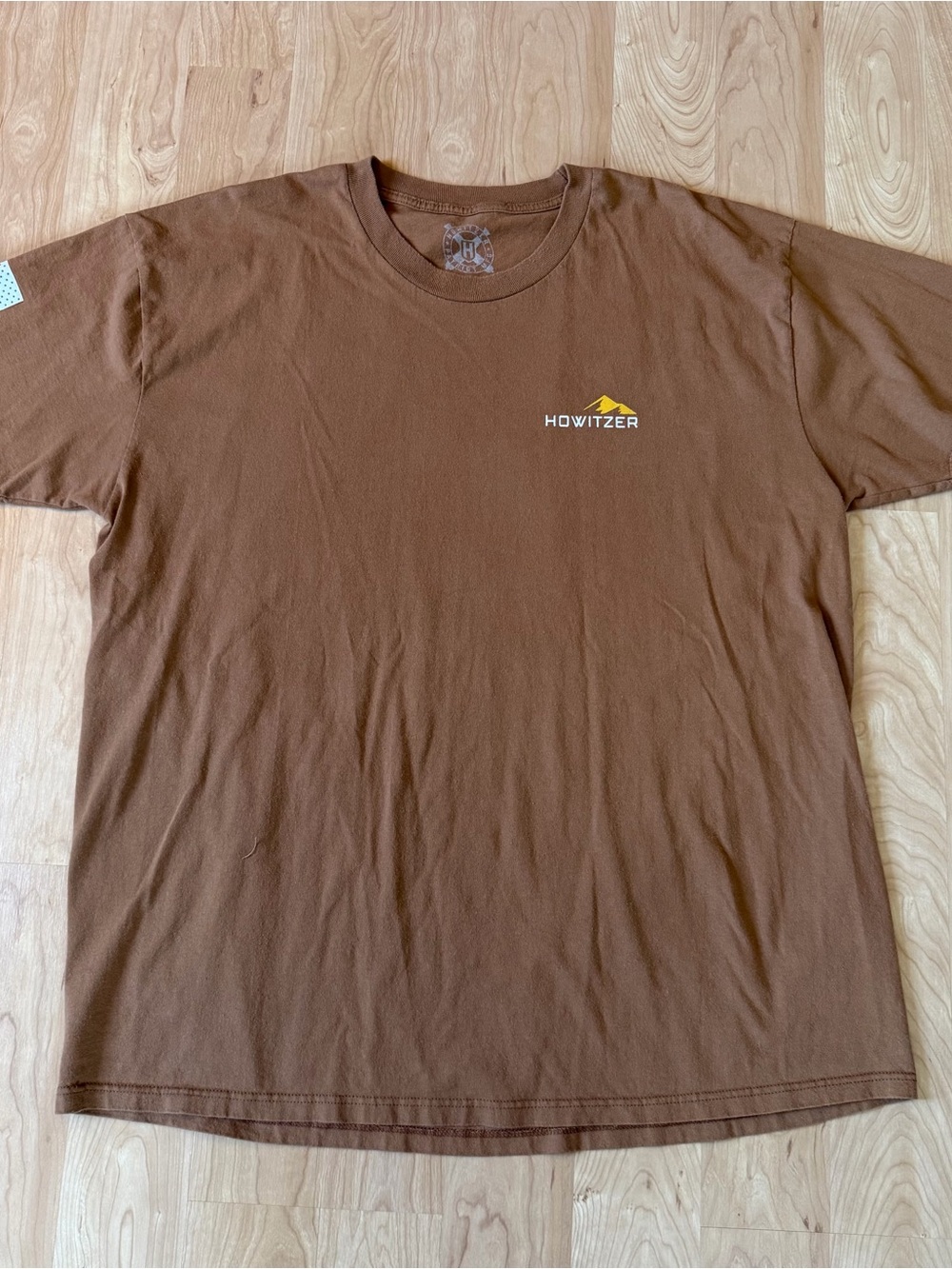 Men's Howitzer Brown Crewneck T-Shirt